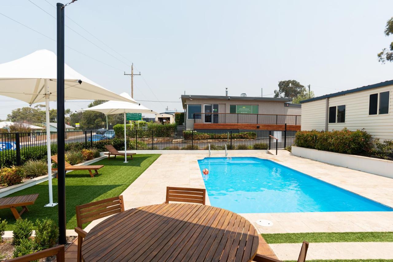 Hotel Crestview Tourist Park Queanbeyan Esterno foto